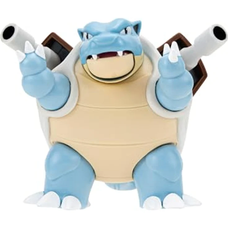 Jazwares Pokémon Battle Feature Figur Turtok, detailreiche Sammelfigur, 11 cm, perfekt zum Batteln – Bild 1