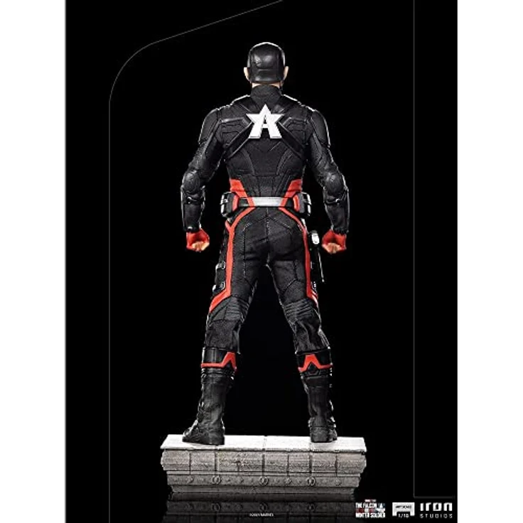 Iron Studios The Falcon and The Winter Soldier, 1/10 Art Scale John Walker (U.S. Agent) Statue, 22 cm aus Polystone und PVC – Bild 4