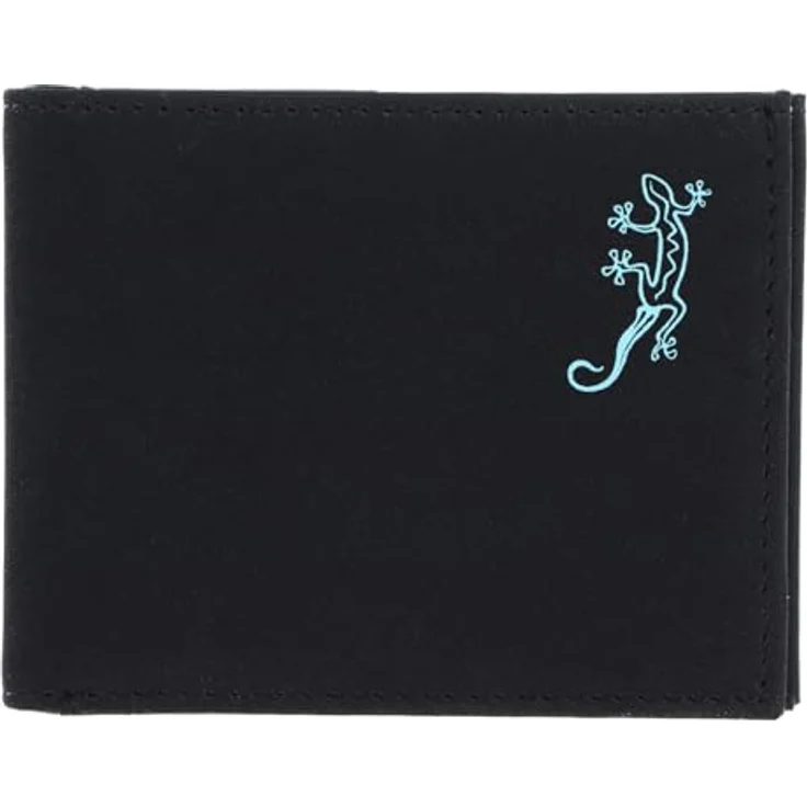 Oxmox Geldbörse New Cryptan RFID Protect Pocketbörse Lizard Print Cyan Black, Kinderportemonnaie mit strapazierfähigem Design – Bild 2