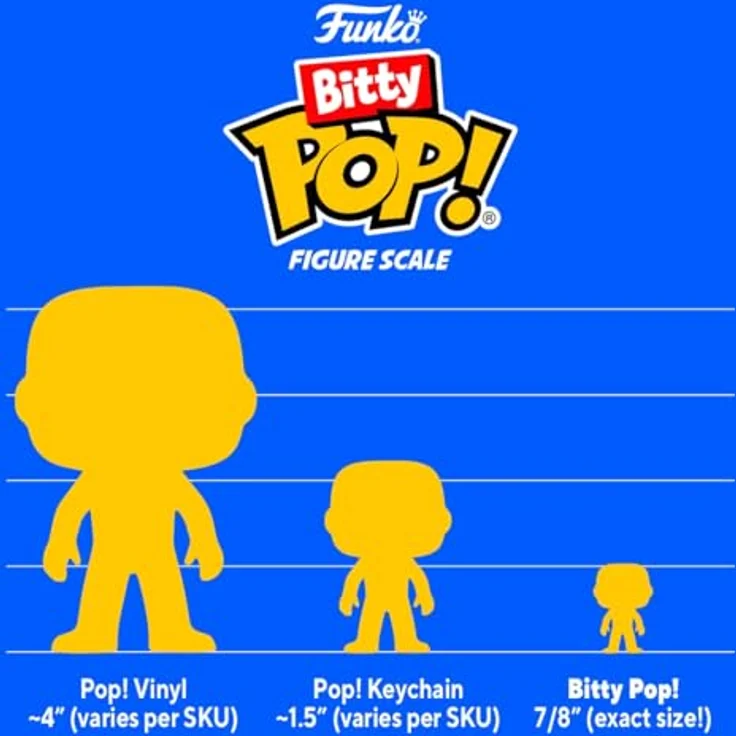 Funko Bitty POP! Mandalorian - The Mandalorian™, Bitty Pop! Kuiil™, Bitty Pop! Offworld Jawa™ und geheimnisvolle Bitty Pop!-Figur - 0,9 Zoll (2,2 cm) - Sammelfiguren 4-Pack - Cake Topper - Geschenkidee – Bild 5