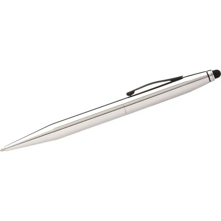 OTTO Füllfederhalter Kugelschreiber Tech2 mit Stylus Glanz-Chrom, schwarz
