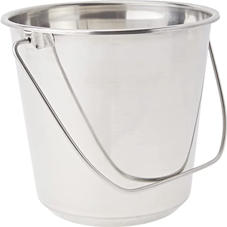 Krüger Eimer Edelstahl 8l – Bild 3