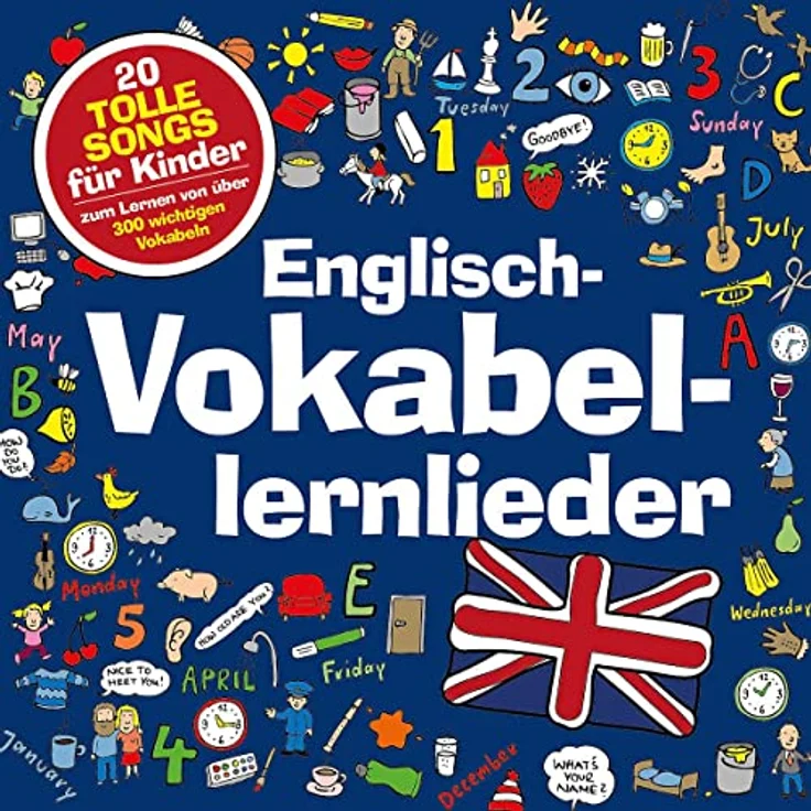 Universal Music GmbH Hörspiel Englisch-Vokabellernlieder, CD für Kinder ab 4 Jahren mit über 300 Vokabeln in unterhaltsamen Liedern – Bild 2