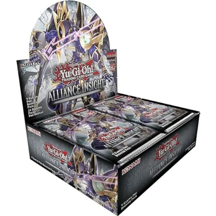 Konami Yu-Gi-Oh Alliance Insight Booster Display (DE) mit 101 neuen Karten, inkl. letzter Quarter Century Secret Rare – Bild 1