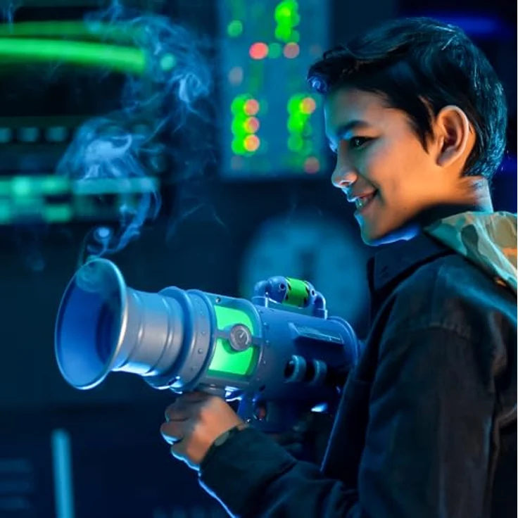 Moose Despicable Me 4 Ultra Fartblaster, Luftkanone mit grünem Rauch und Nachfüllschlauch – Bild 3