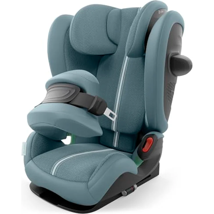 Cybex Pallas G3 Plus, 2-in-1 Kindersitz (15 Monate - 12 Jahre) mit 25% weniger Nackenverletzungen, Stormy Blue – Bild 2