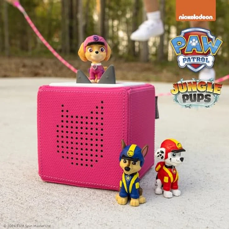 tonies Hörspielfigur Paw Patrol - Jungle Pups Skye, mit 4 spannenden Abenteuergeschichten, 45 Minuten Spielzeit – Bild 9