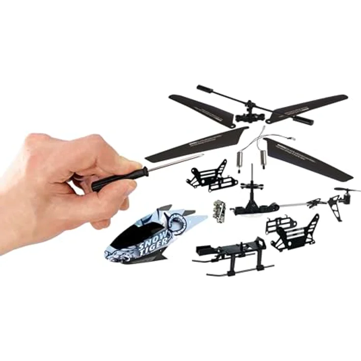 Revell Control Advent Calendar RC Helicopter, Bauspaß für die ganze Familie, speziell für Anfänger, mit leistungsstarkem LiPo-Akku – Bild 3