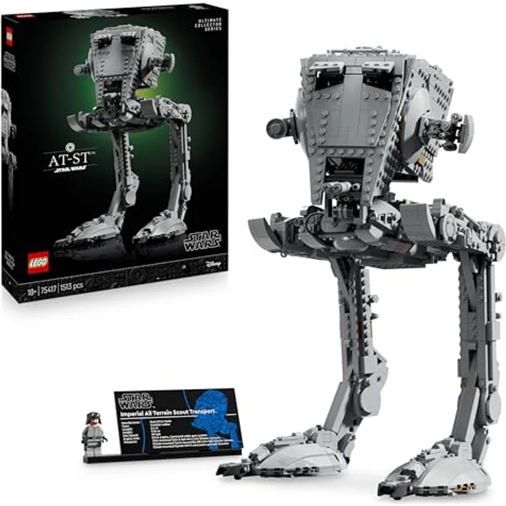 LEGO Star Wars at-ST Kampfläufer 75417, UCS Bauset für Erwachsene, kreatives Konstruktionsspielzeug zum Bauen und Ausstellen – Bild 1