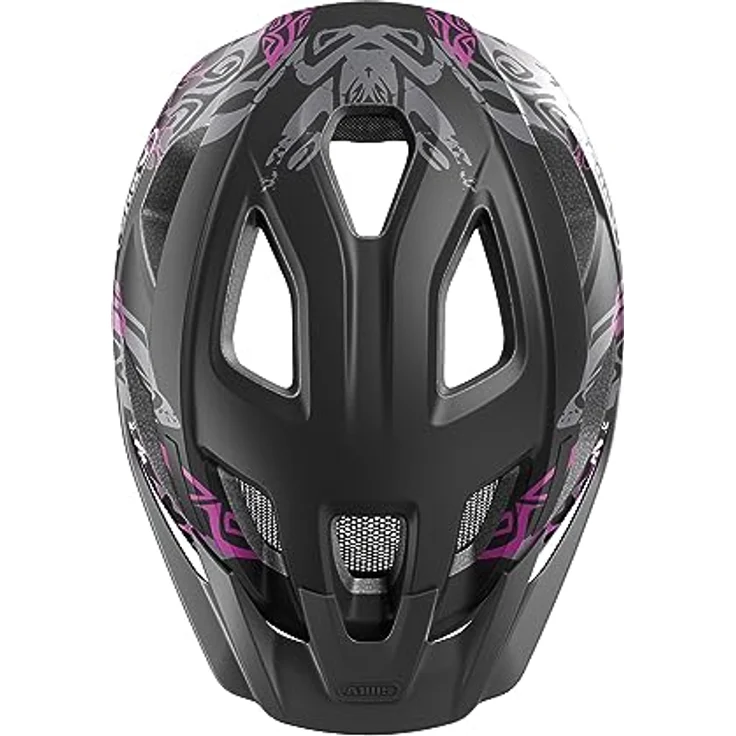 ABUS Fahrradhelm Aduro 3.0 - Sportiver City-Helm für Damen und Herren, Schwarz, Größe M – Bild 4