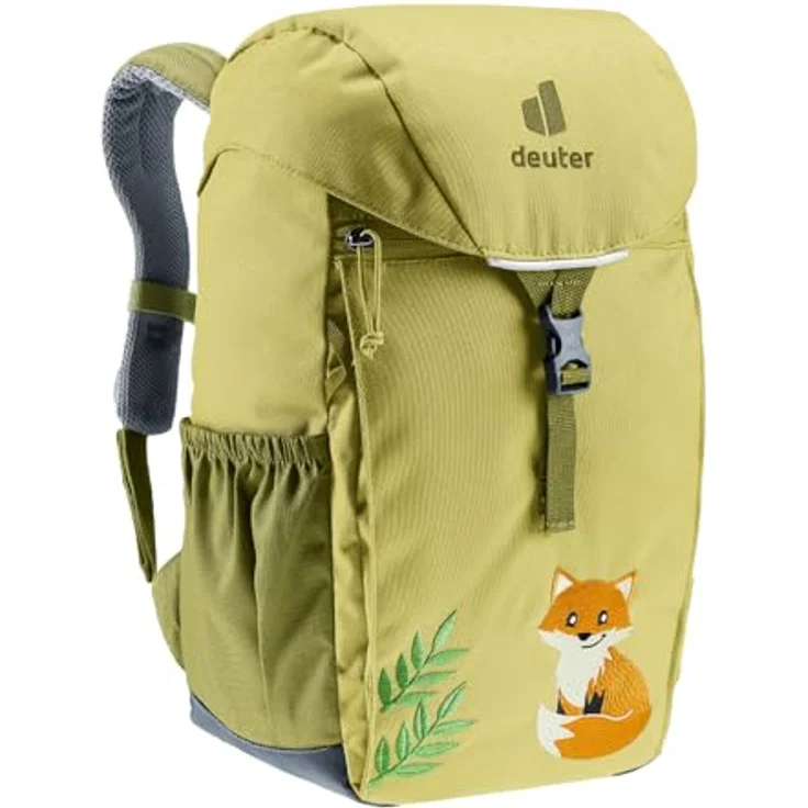 Deuter Waldfuchs 10, Kinderrucksack 35 cm, linden-cactus, 100% Polyester, ideal für den Kindergarten – Bild 2