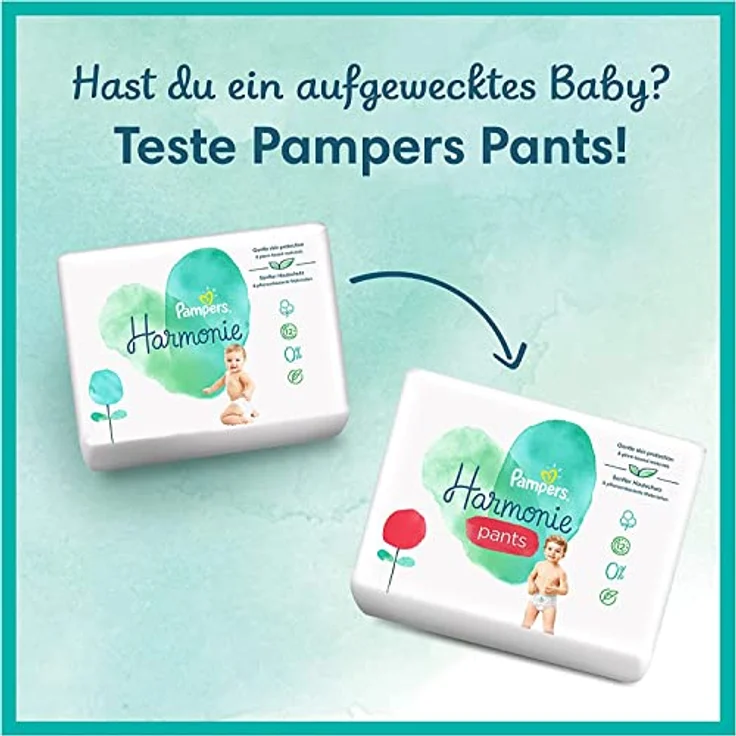 Pampers Harmonie Gr. 5 Junior 11+ kg Monatsbox 132 Windeln – Bild 5