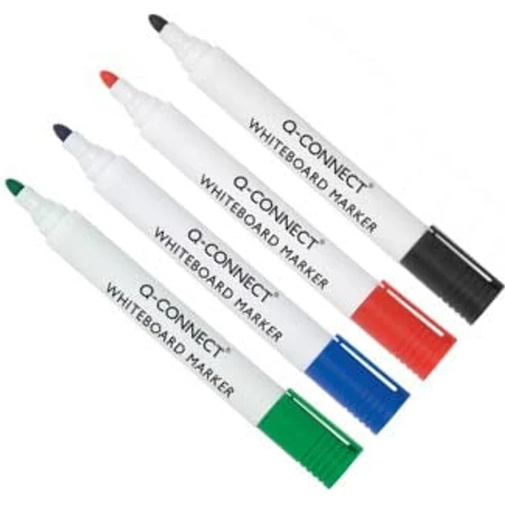 Generic Whiteboardmarker, 1,5-3mm, 4er Set in sortierten Farben – Bild 3