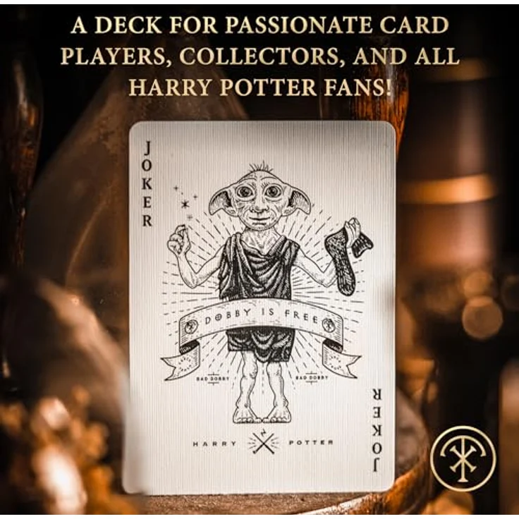 Theory11 Harry Potter Deck - GRÜN (Slytherin) – Bild 4