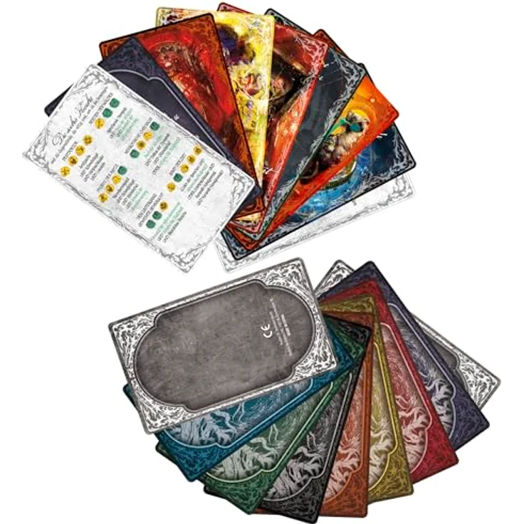 Hasbro Betrayal: Die verlorenen Seelen Kartenspiel, für 3-5 Spieler ab 12 Jahren, inkl. 6 Fluchkarten, 34 Gegenstandskarten und Omenkarten – Bild 3