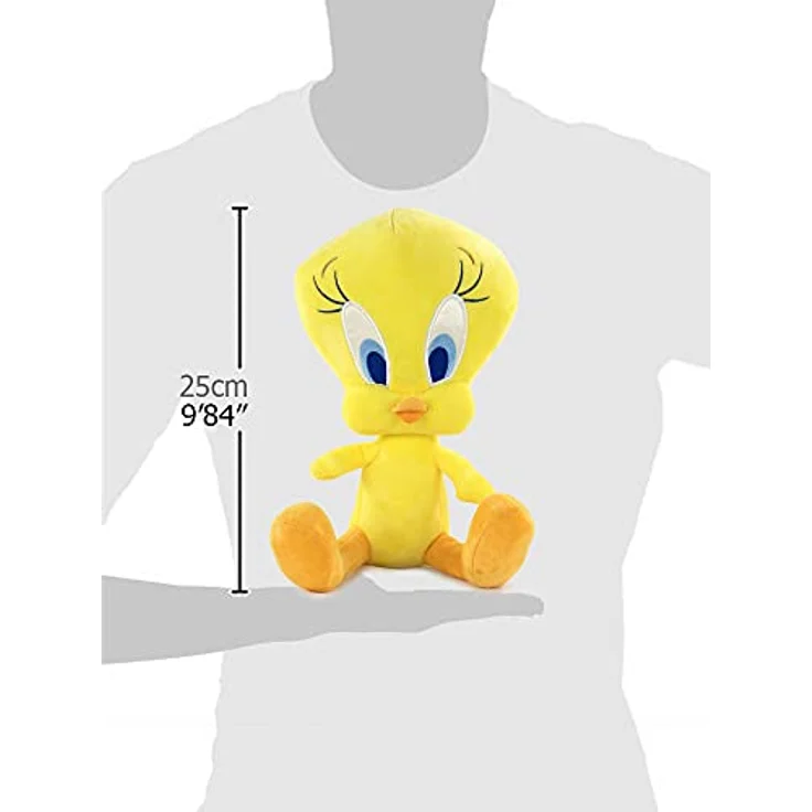 Play by Play Looney Tunes Plüschfigur Sitzen, 100% Original, super weiche Qualität, ideal für Kinder – Bild 4