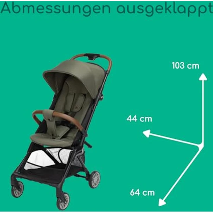 Bebeconfort Zephir, kompakter Kinder-Buggy für 0–4 Jahre, kabinentauglich und superleicht, ideal für Reisen, bis 22 kg – Bild 9
