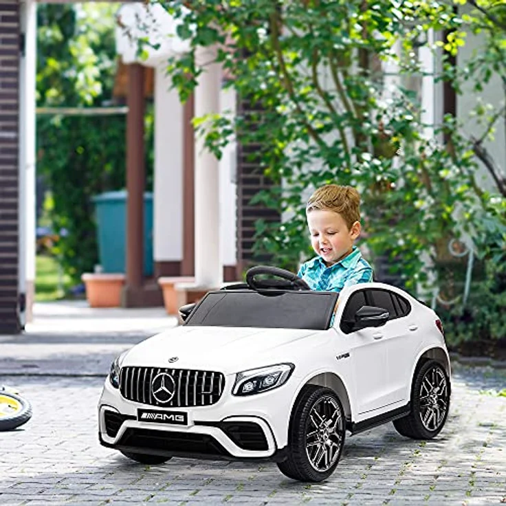 Kinder Elektroauto (Farbe: weiß) – Bild 2