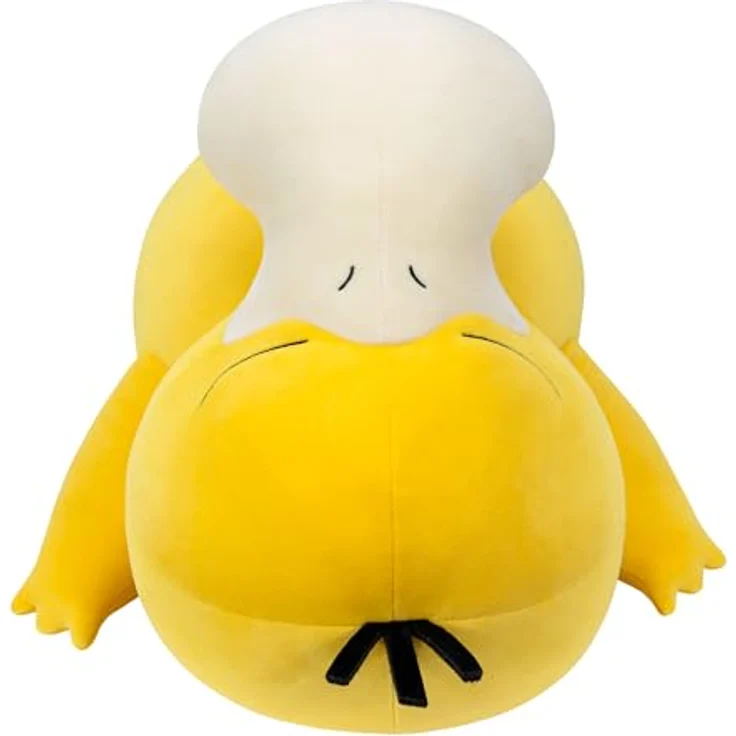 Pokémon PKW3675-45cm Schlafendes Plüsch - Enton, offizielles Plüsch, ultraweiches Plüschmaterial, 45 cm, blau - Preisvergleich – Bild 4