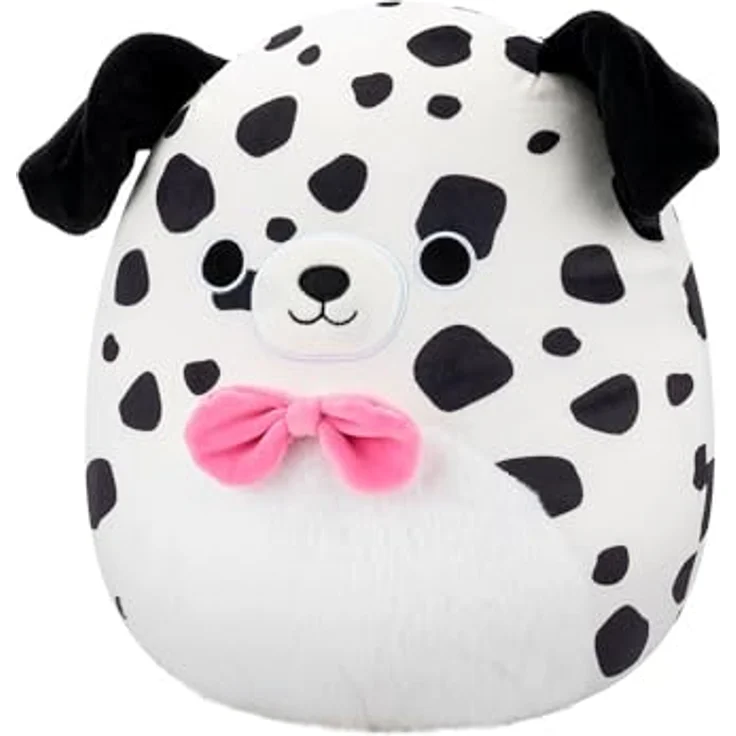 Squishmallows Original 30,5 cm Dustin, weißer Dalmatiner mit schwarzen Punkten, ultrasoftes Kuscheltier – Bild 2