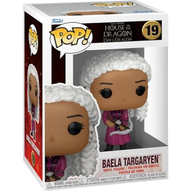 Funko Pop! TV: House of The Dragon - Baela Targaryen - Vinyl-Sammelfigur, 9,5 cm, offizielles Merchandise für Sammler und Fans – Bild 1