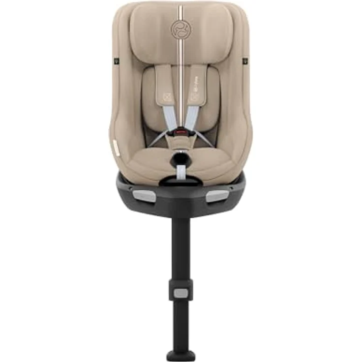 Cybex Sirona G3 Plus i-Size Reboard Kindersitz mit 360° Drehung und L.S.P. Seitenaufprallschutz, Almond Beige – Bild 2