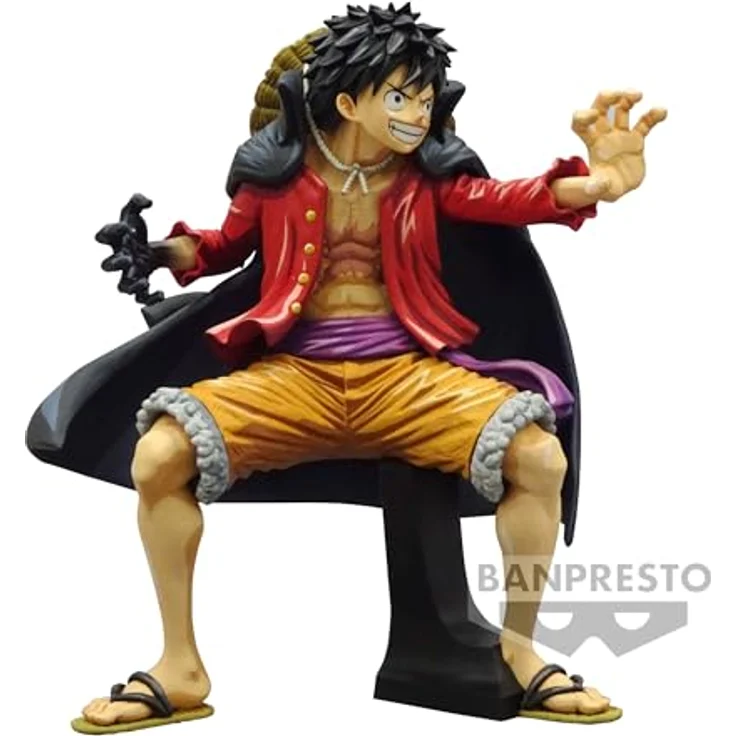 Banpresto AFFE D Luffy One Piece - King of Artist Wanokuni II, Sammelfigur aus PVC, 20 cm, mehrfarbig, BP88909P – Bild 5