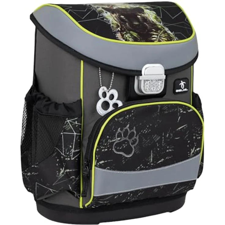 Belmil Mini-fit Schulranzen-set 4-teilig, ergonomisch mit Brustgurt, superleicht und wasserdicht, 17L, für A4-Formate – Bild 3