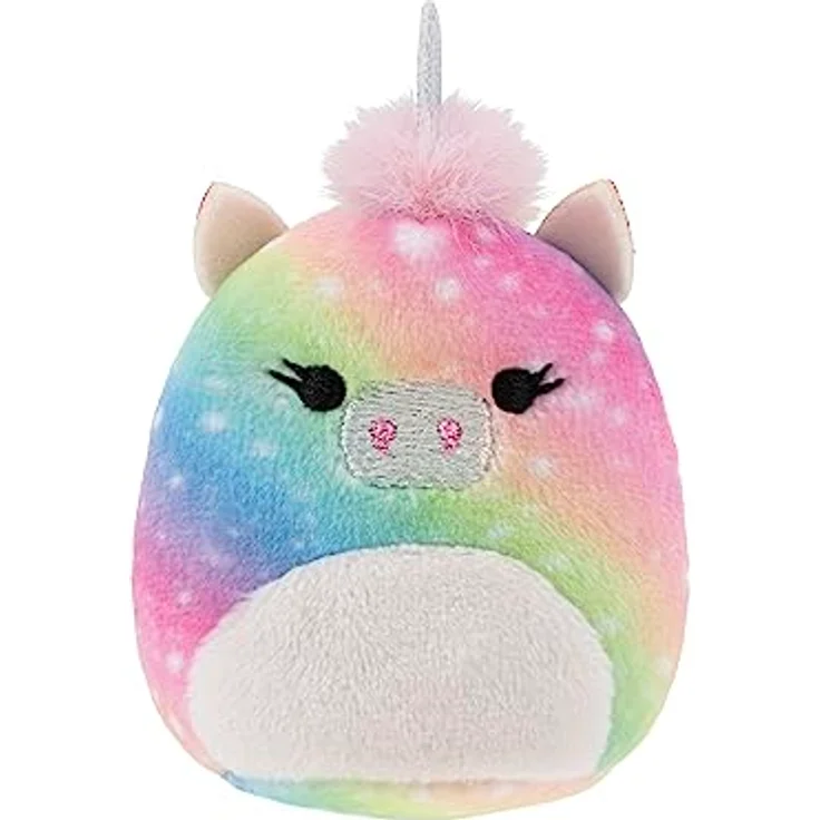 Squishville SQM0468-4er Pack Jubel Squad, superweiche Mini-Squishmallows, 5cm Plüschfiguren – Bild 3