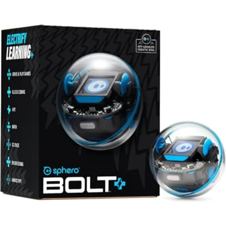 Sphero BOLT+: Coding Robot Ball - Animierter LCD-Bildschirm - Langlebig & Wasserdicht - Spielzeug für Kinder & Jugendliche – Bild 2