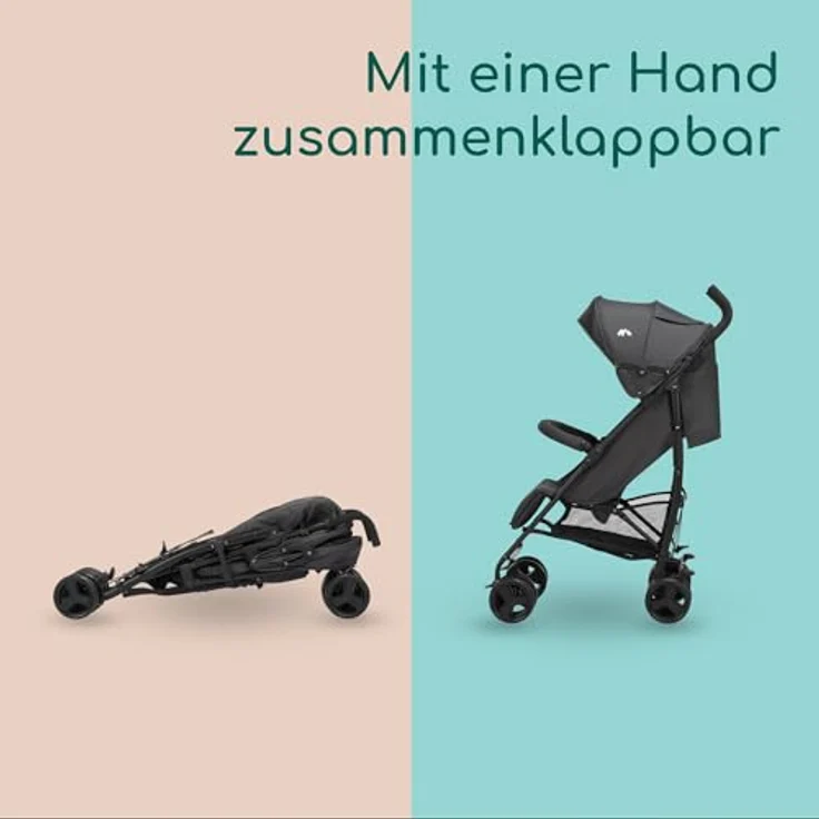 Bebeconfort Dusk Kinder-Buggy, leichter Reise-Buggy für 0-4 Jahre (0-22 kg), mit weichem Polster und verstellbarer Beinstütze – Bild 6