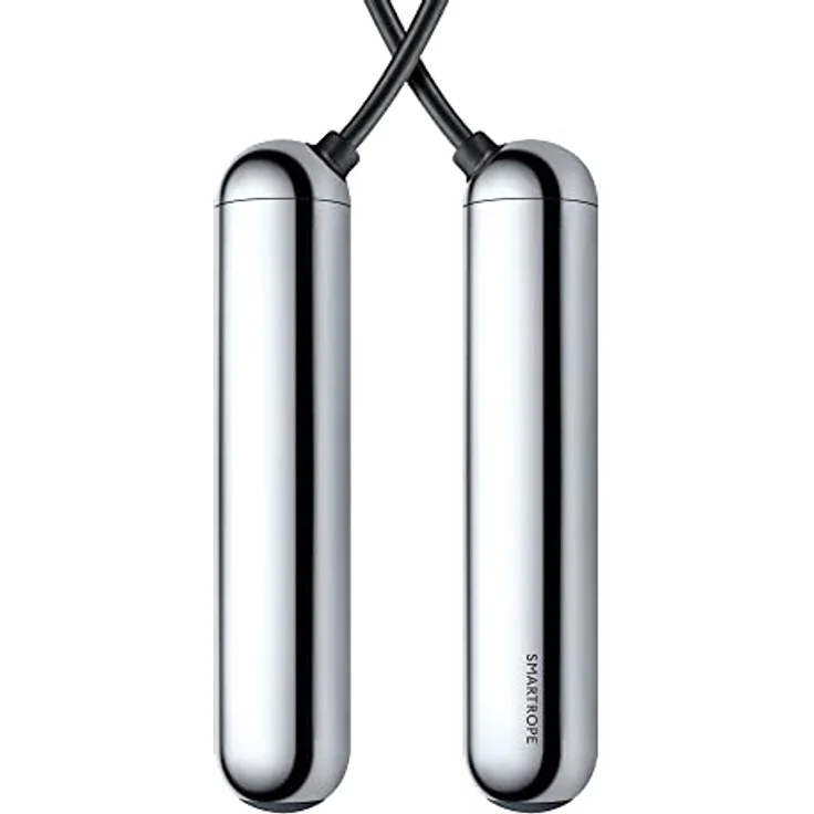 TANGRAM Factory, Smart - LED-eingebettetes Springseil (M, Chrom) – Bild 2