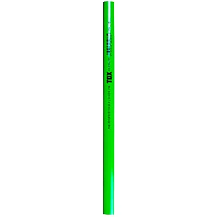 TOX-DÜBEL-TECHNIK Zimmermanns-Bleistifte, 12-tlg. Set in Neongelb, Neongrün und Neonorange für hohe Sichtbarkeit und modernes Design – Bild 2