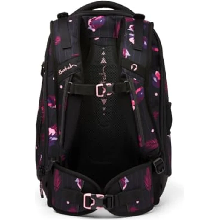 Satch Schulrucksack Match (3tlg., inkl. Schlamperbox und Sportbeutel) - Ergonomischer Schulrucksack mit Trekking Technologie, aus recycelten PET-Flaschen, blau – Bild 5