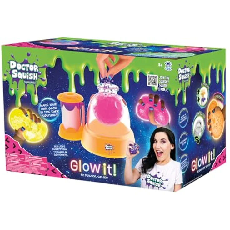 BOTI Squishy Maker Glow, Kreativset zum Selbermachen von Squishies, leuchtet im Dunkeln – Bild 7