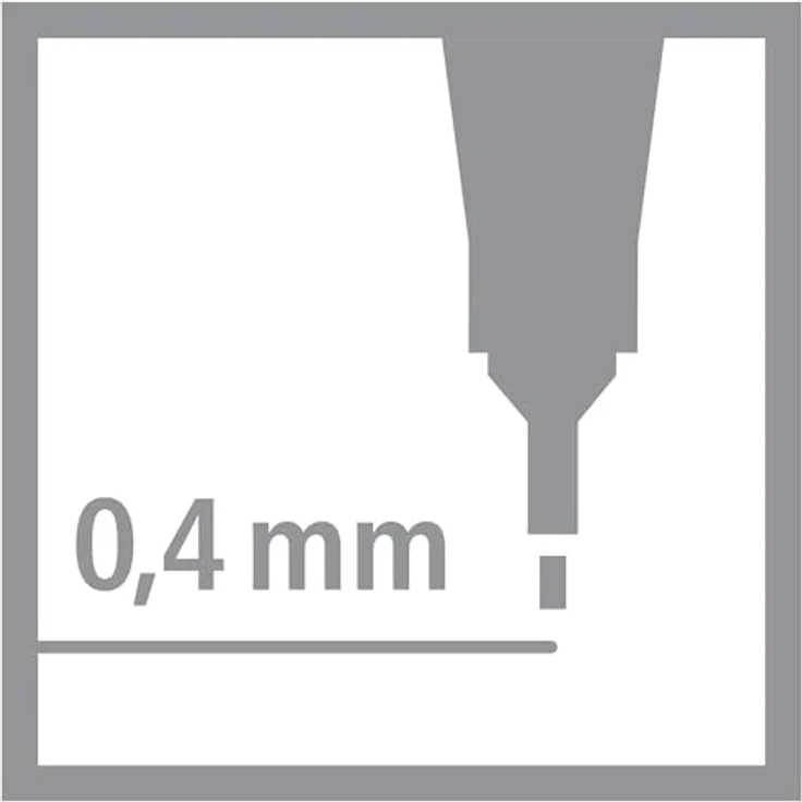 STABILO Point 88 Fineliner, 10er Set farbsortiert, 0,4 mm Spitze, wasserlöslich, sechskantiger Griff – Bild 9