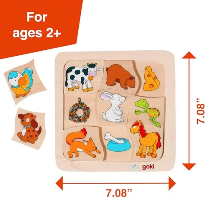 small foot 2211 Legespiel Wer frisst was – Bild 3