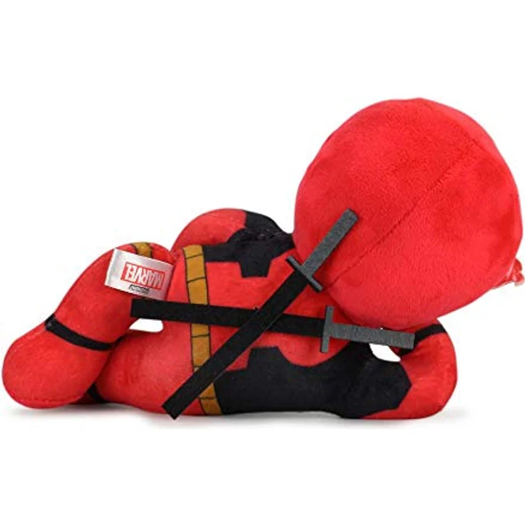 KIDROBOT Plüschtier Deadpool Provocateur, 20 cm, rot-schwarz – Bild 2