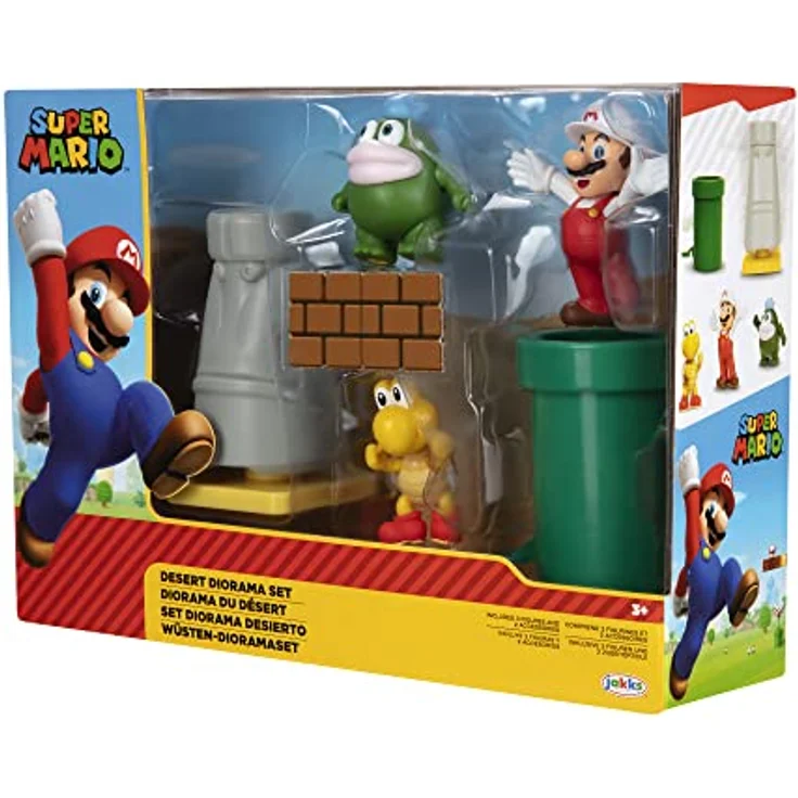 Jakks Super Mario 2. 5 Inch Diorama Desert Set – Bild 5