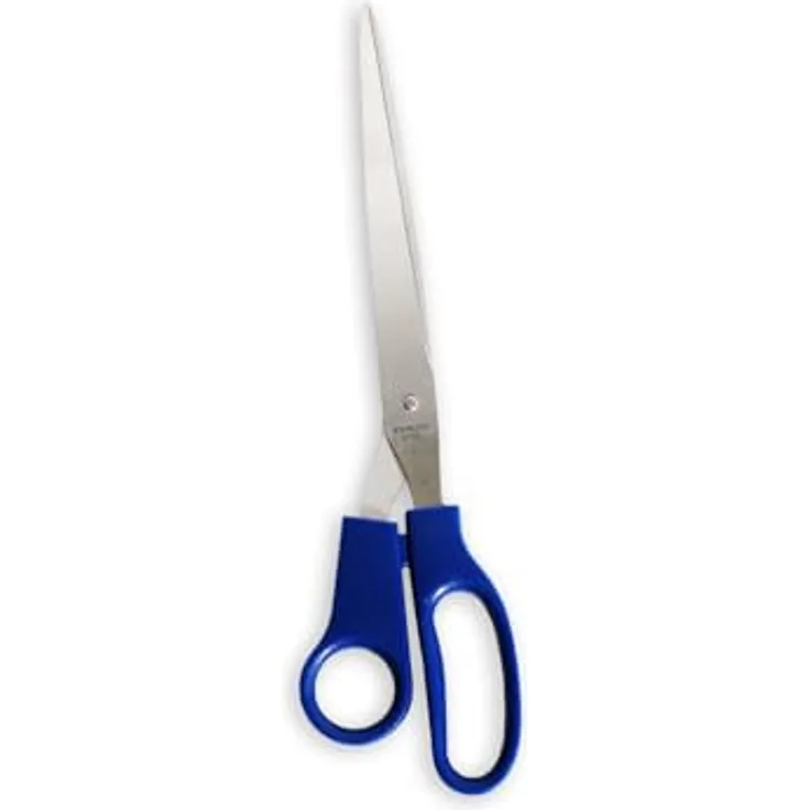 A.S. Création Tapezierschere Universalschere aus rostfreiem Edelstahl, 28 cm, blau/silberfarben, robust und langlebig