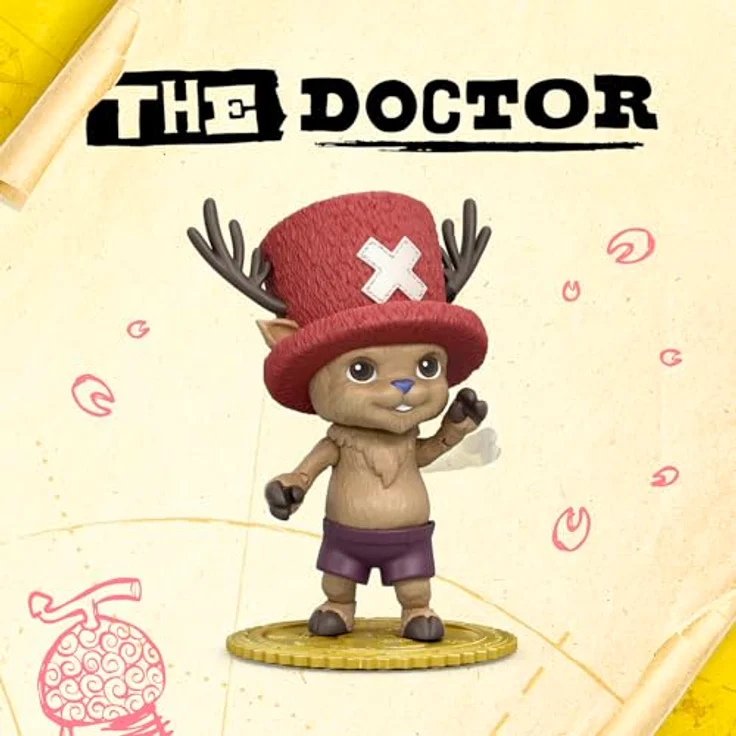 Moose Toys MS63318, Chopper Sammelfigur aus One Piece, 15 cm groß, detailreich für Sammler und kreatives Spiel – Bild 5