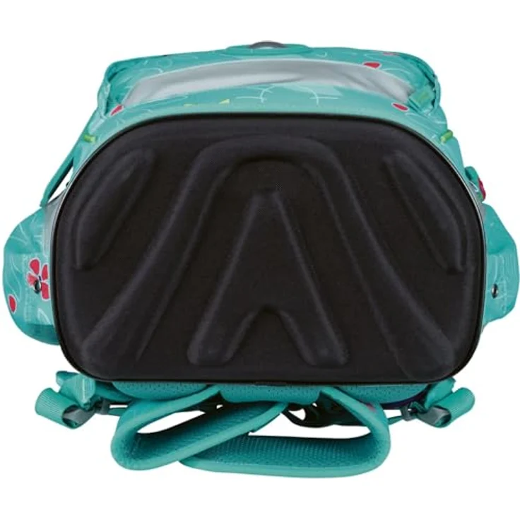 DerDieDas Schulranzen Set 5-TLG. ErgoFlex Light Butterfly Garden, leicht mit 800g Eigengewicht, ergonomisch mit abnehmbaren Hüftgurten – Bild 4