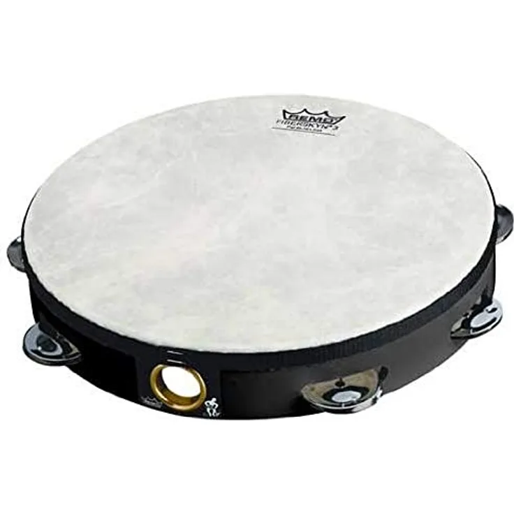 Remo TA-5110-70 Tambourine 25,4 cm (10 Zoll) schwarz