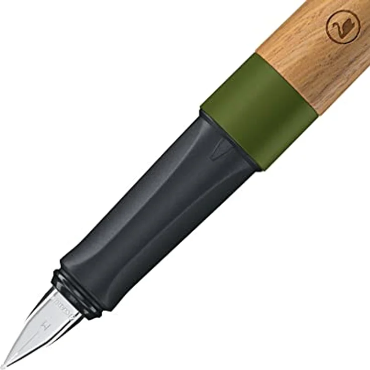 Klimaneutraler Füller - STABILO Grow in moosgrün/Eiche - Einzelstift - inklusive Patrone – Bild 2