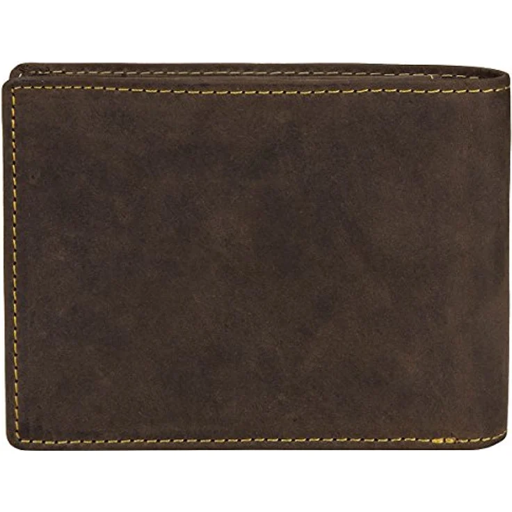 Greenburry Vintage RFID Geldbeutel Leder Geldbörse braun – Bild 4