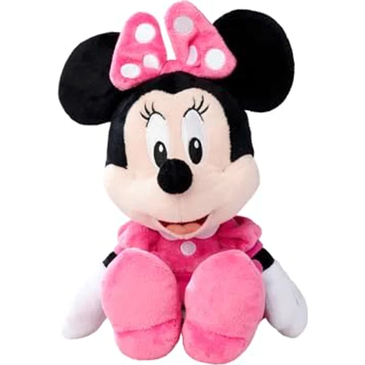 Simba Disney Minnie Clubhouse Plüschfigur, 25cm, für Kinder ab den ersten Lebensmonaten geeignet, weich und anschmiegsam – Bild 3