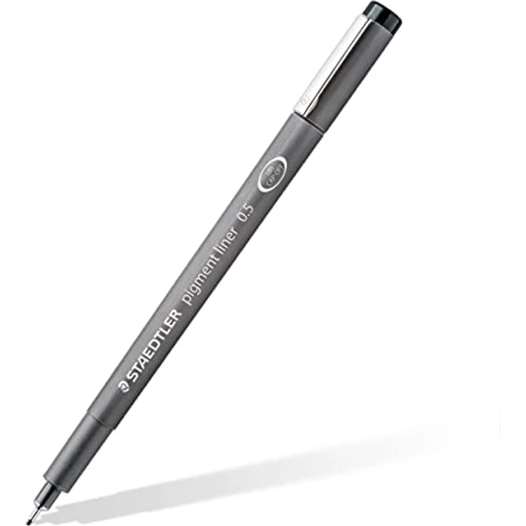 Staedtler Fineliner, pigmentierte Tinte, schwarz, dokumentenecht und radierbar, optimal für Zeichnungen und Skizzen – Bild 2