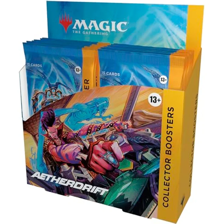 Wizards of the Coast Collector Booster Display Magic The Gathering Aetherdrift Sammelkarten One Size – Bild 1
