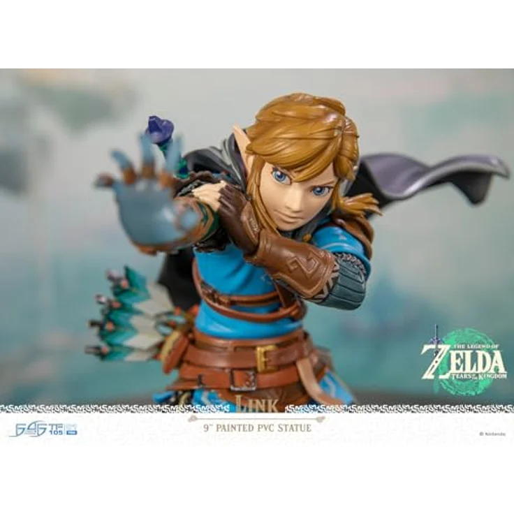 First4Figures LINK! The Legend of Zelda: Tears of The Kingdom PVC-Figur, detailreiche Statue mit Glow-in-the-Dark-Funktion, mehrfarbig – Bild 5