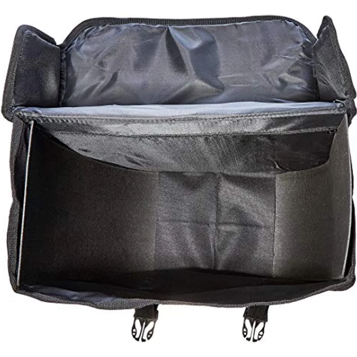 M-Wave Gepäckträgertasche Amsterdam Single, schwarz, 18 l – Bild 5